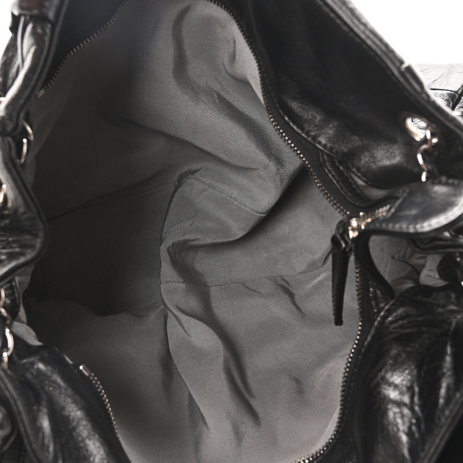 Lambskin Igloo Shoulder Bag Black