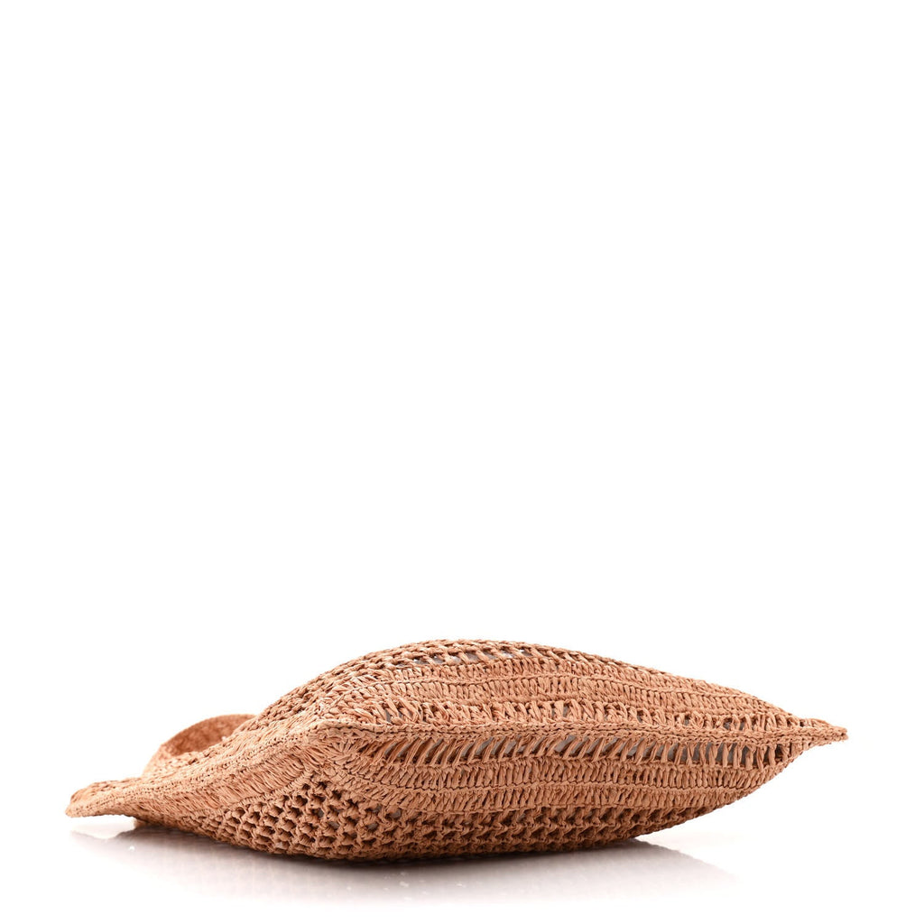 Raffia Summer Banana Tote Summery Beige