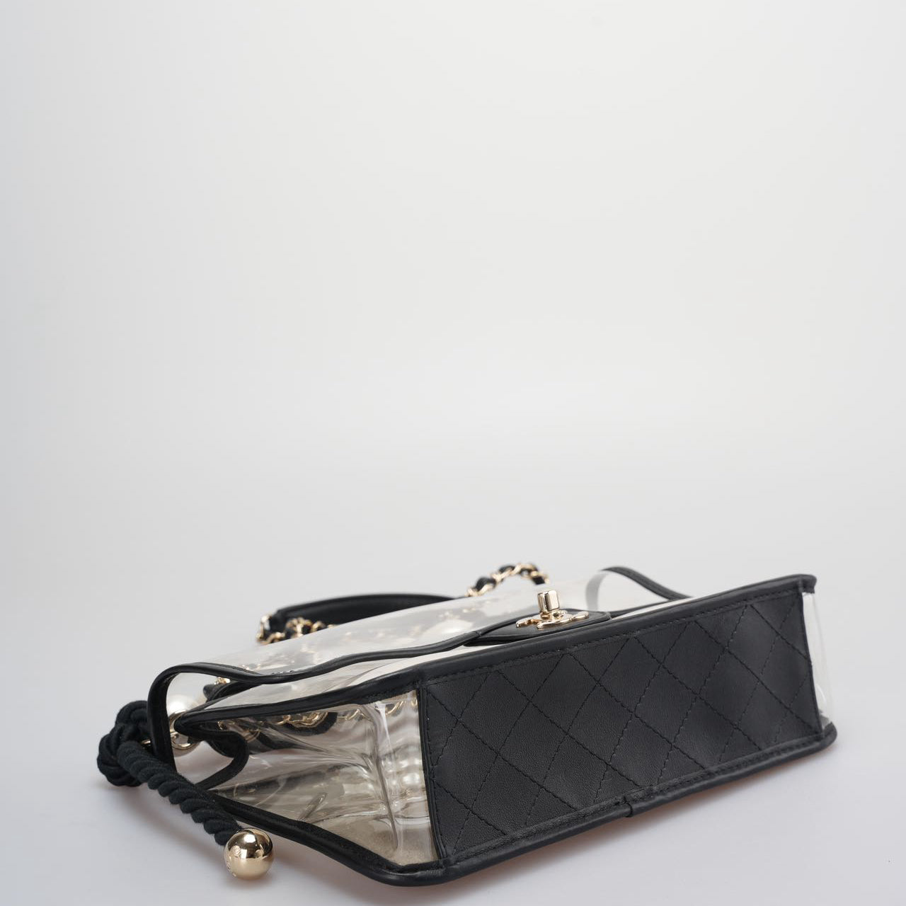Chanel Sand By The Sea Classic Flap Bag Medium with Pearl Strap – 2018 Collection