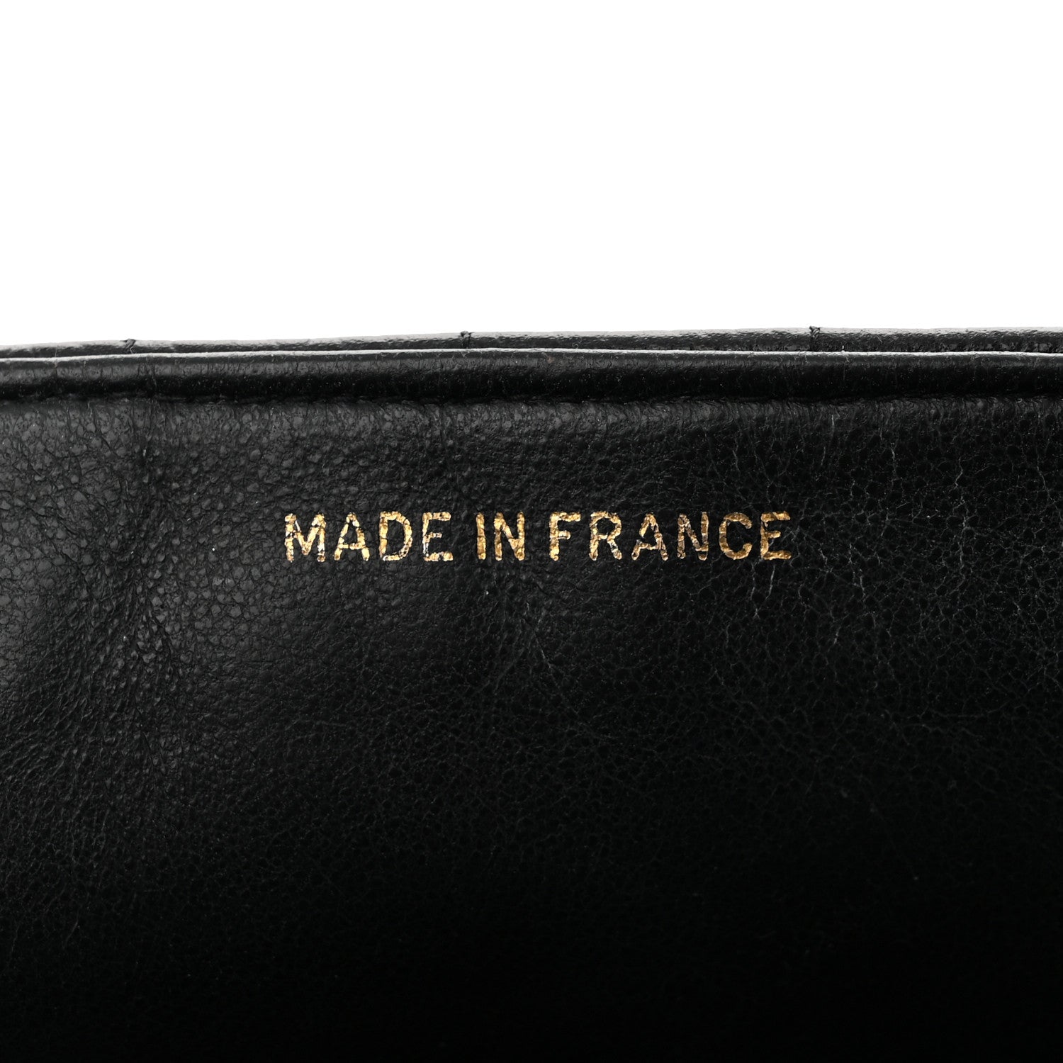 Caviar Vertical Quilted Small Single Flap Black
