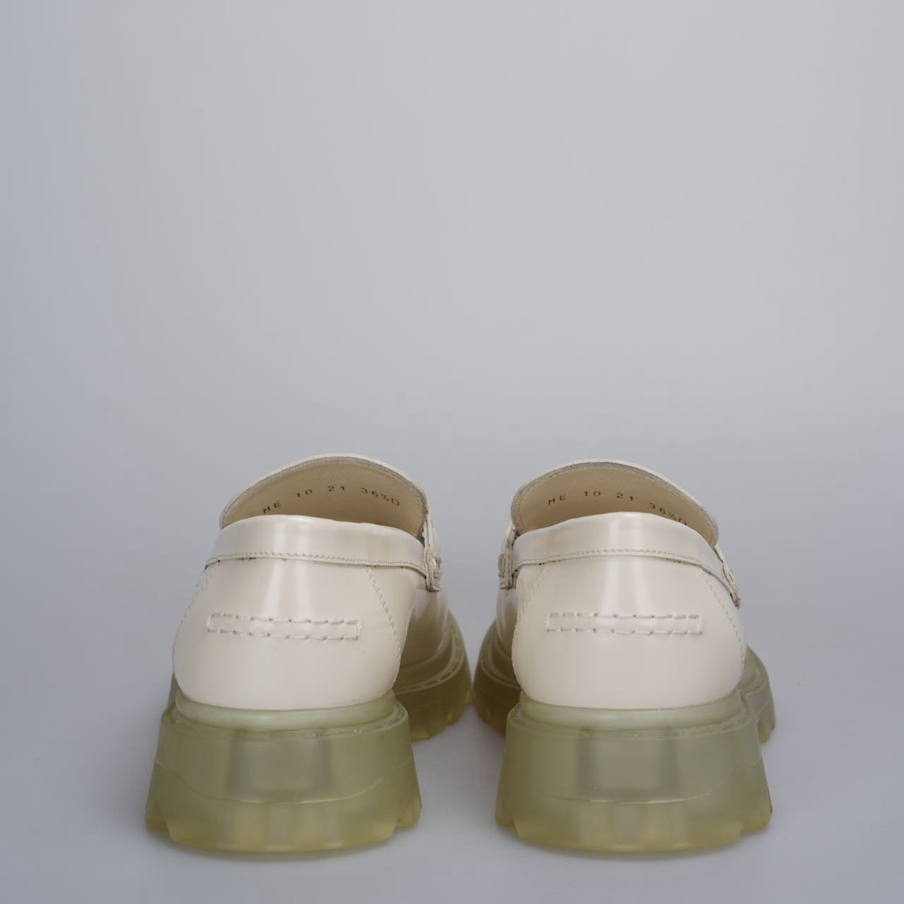 Christian Dior White Loafers 36.5