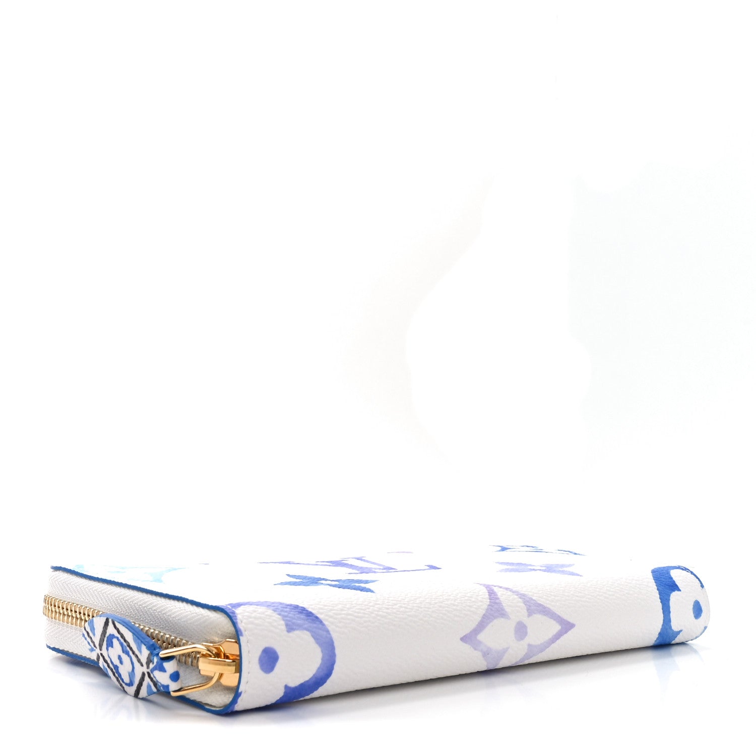 Monogram Giant By The Pool Zippy Wallet Resort Blue