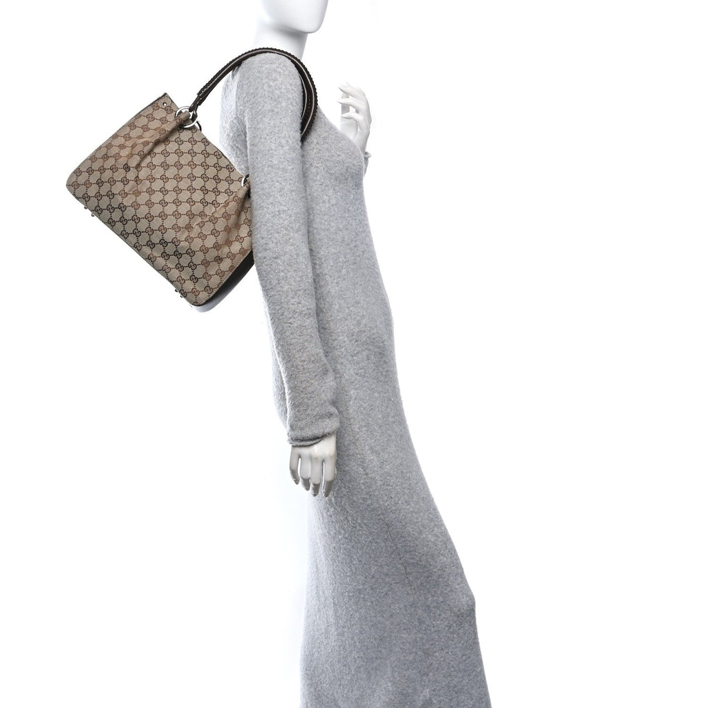 Monogram Shoulder Bag Dark Brown