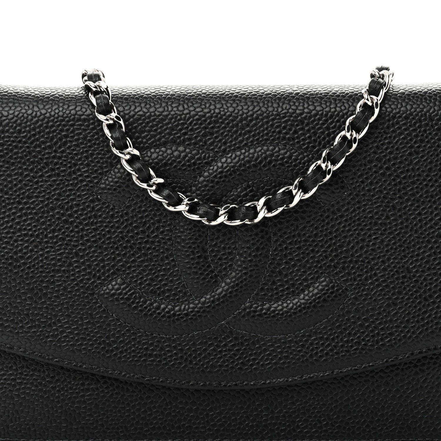 Caviar Timeless CC Wallet on Chain WOC Black