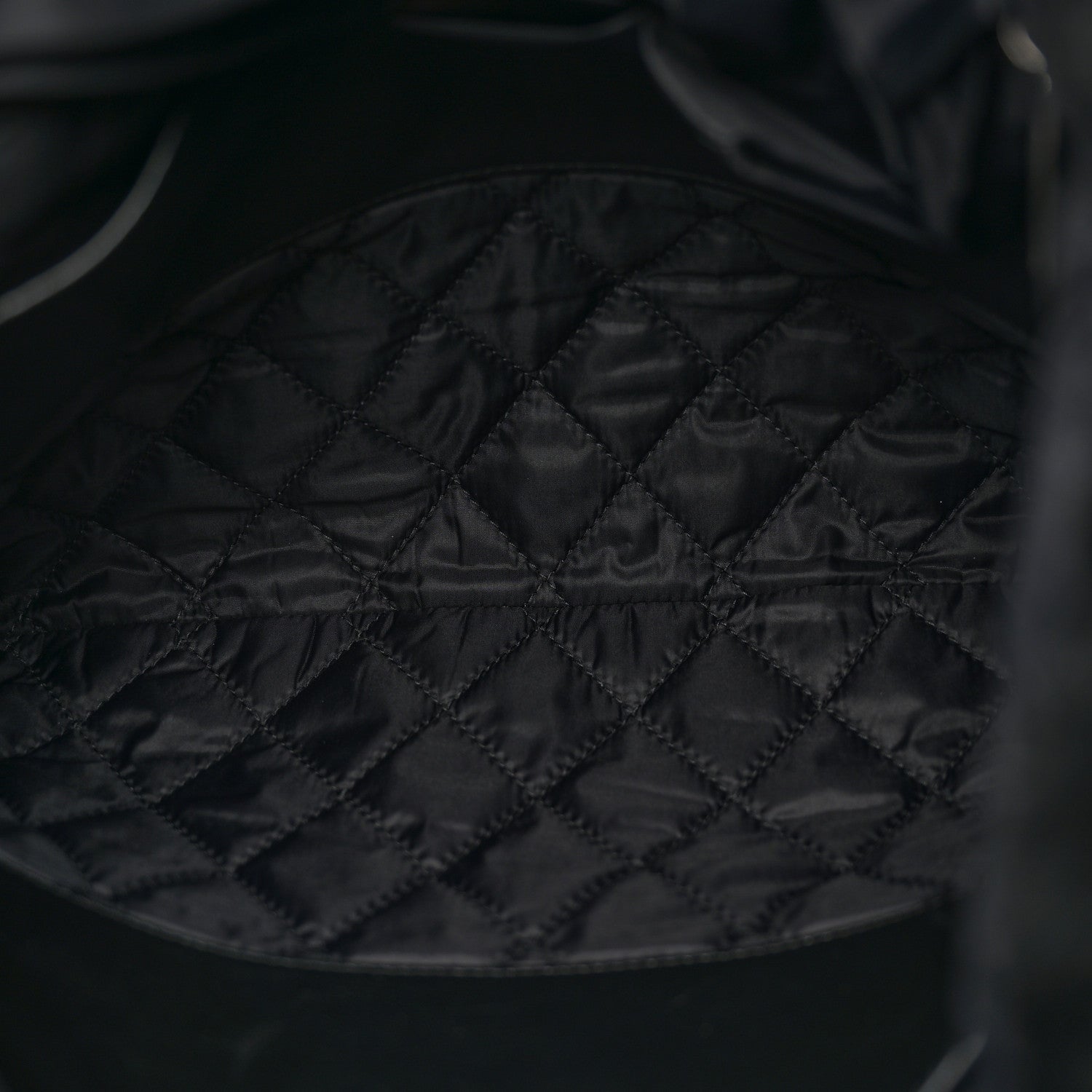 Shearling Lambskin CC Backpack Black