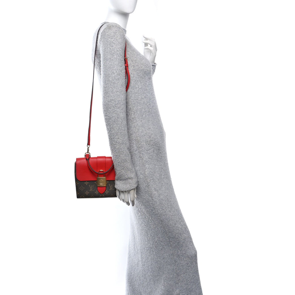 Monogram Locky BB Coquelicot