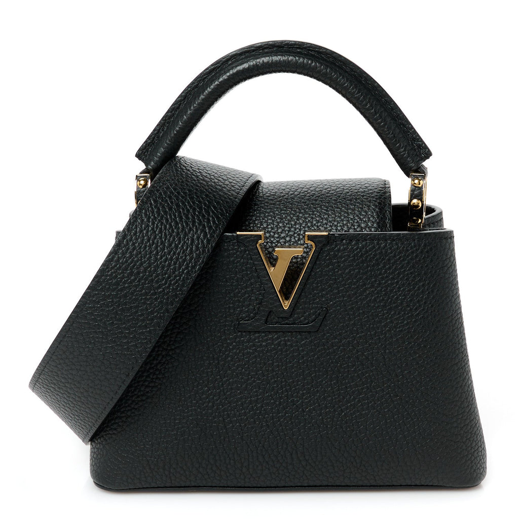 Taurillon Mini Capucines Black