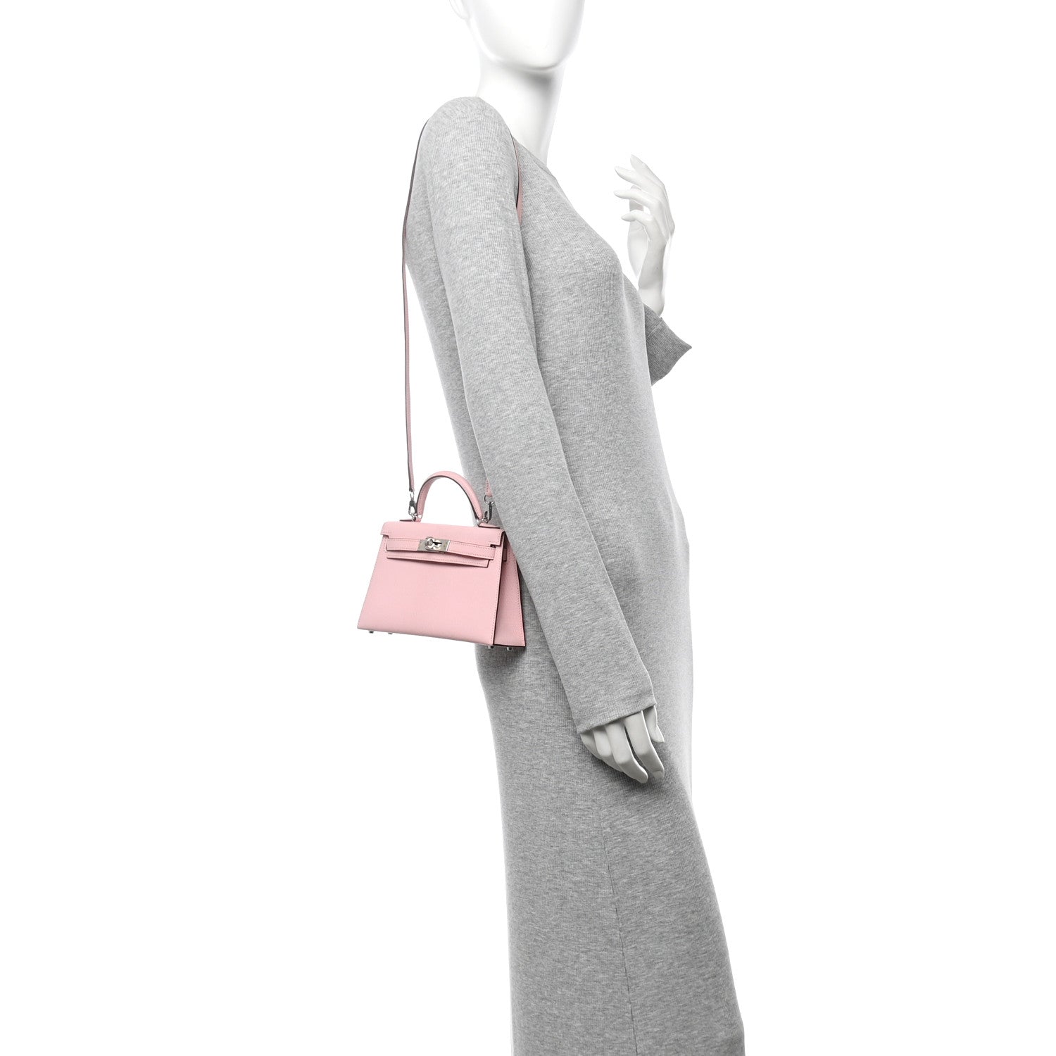 Chevre Mysore Mini Kelly Sellier 20 Rose Sakura