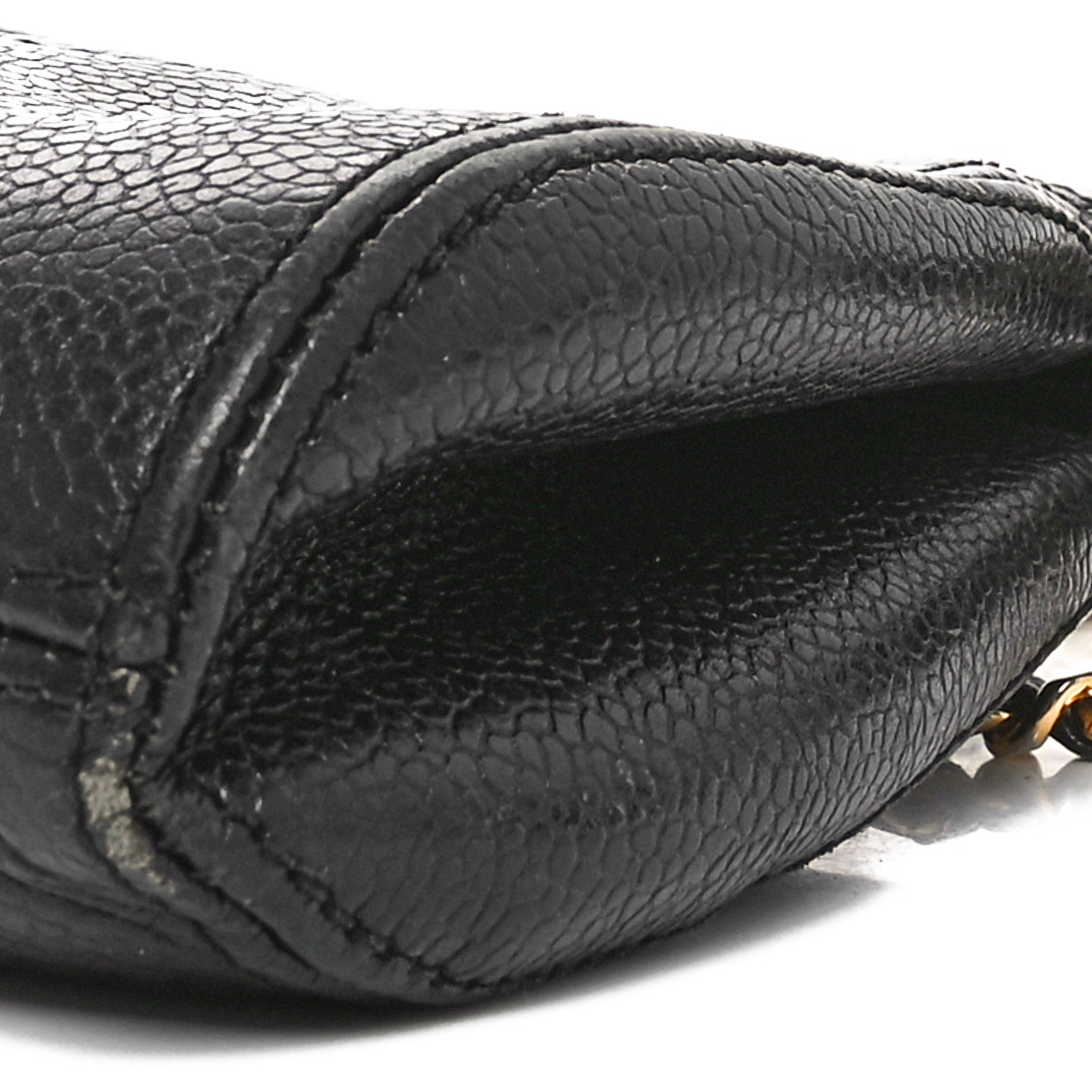 Caviar Timeless CC Mini Chain Bag Black