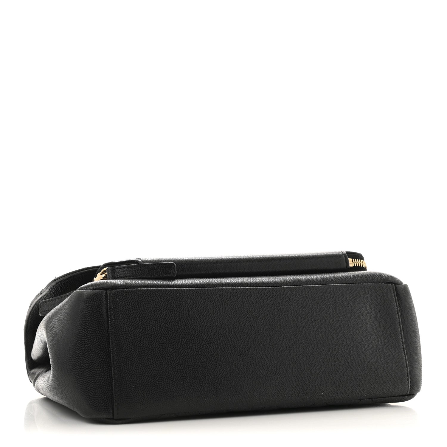 Caviar Quilted Large Business Affinity Flap Black