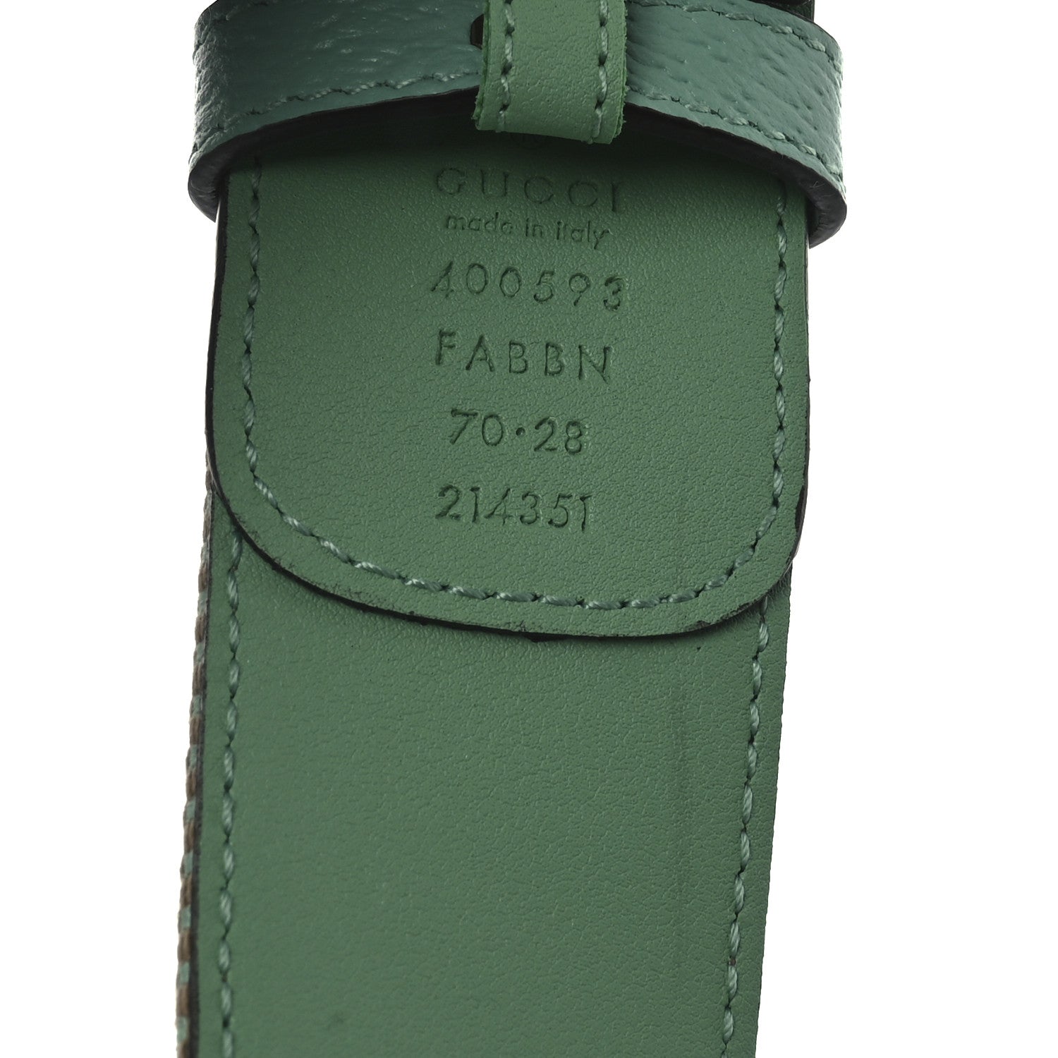 Monogram Jumbo GG Textured Dollar Calfskin Double G 40mm Belt  70 28 Beige Pepperlight Mint