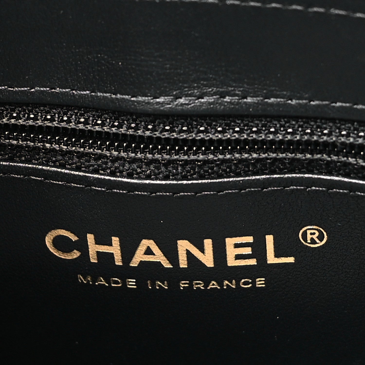Shiny Aged Calfskin Quilted Nano Kelly Shopper Black