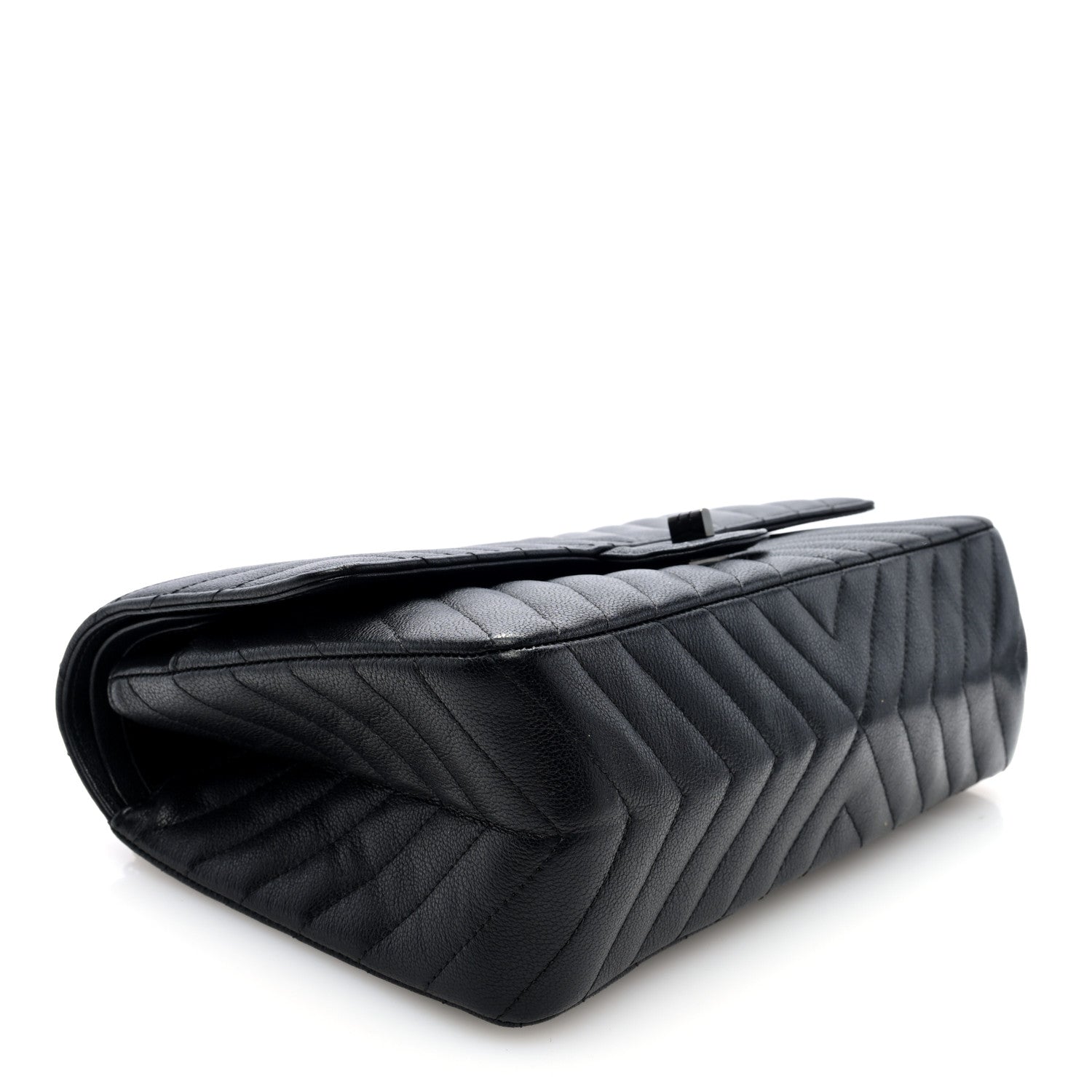 Sheepskin Chevron Quilted 2.55 Reissue 226 Flap So Black