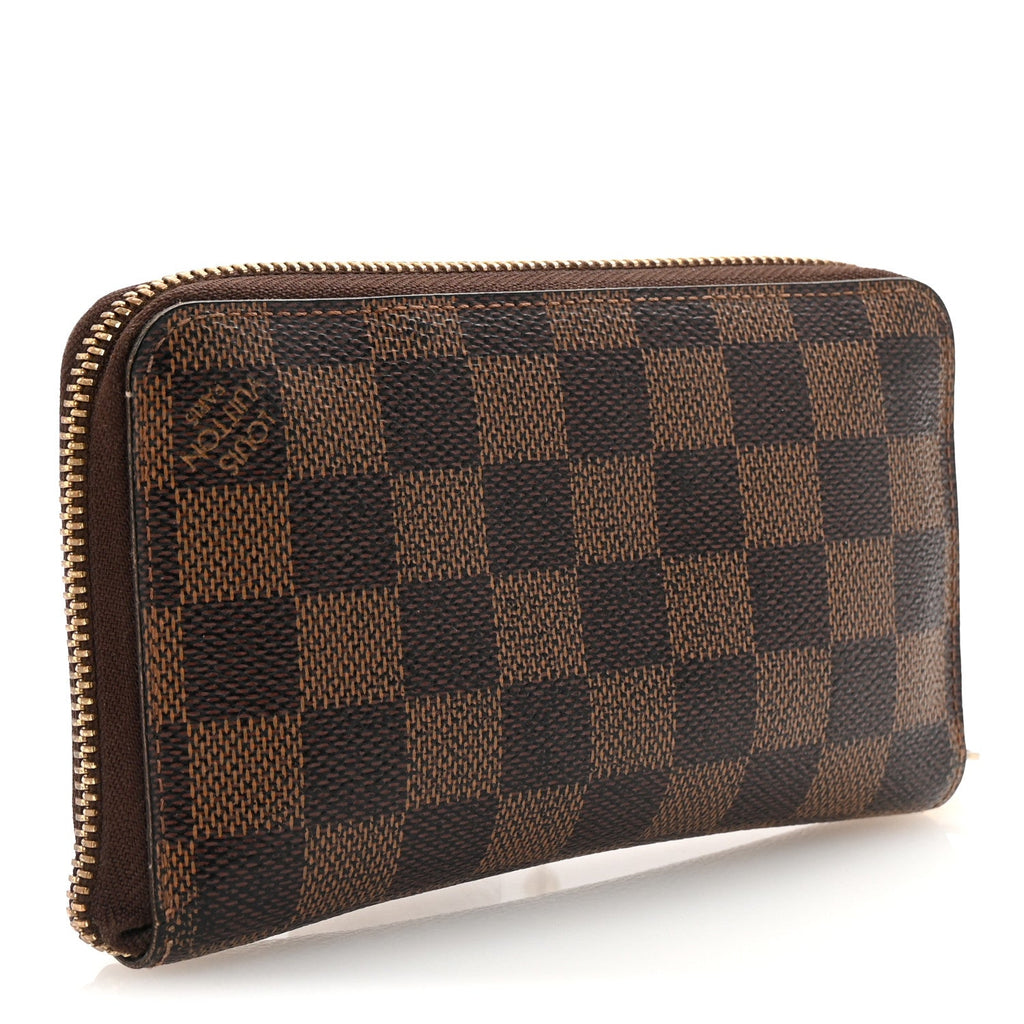 Damier Ebene Zippy Compact Wallet