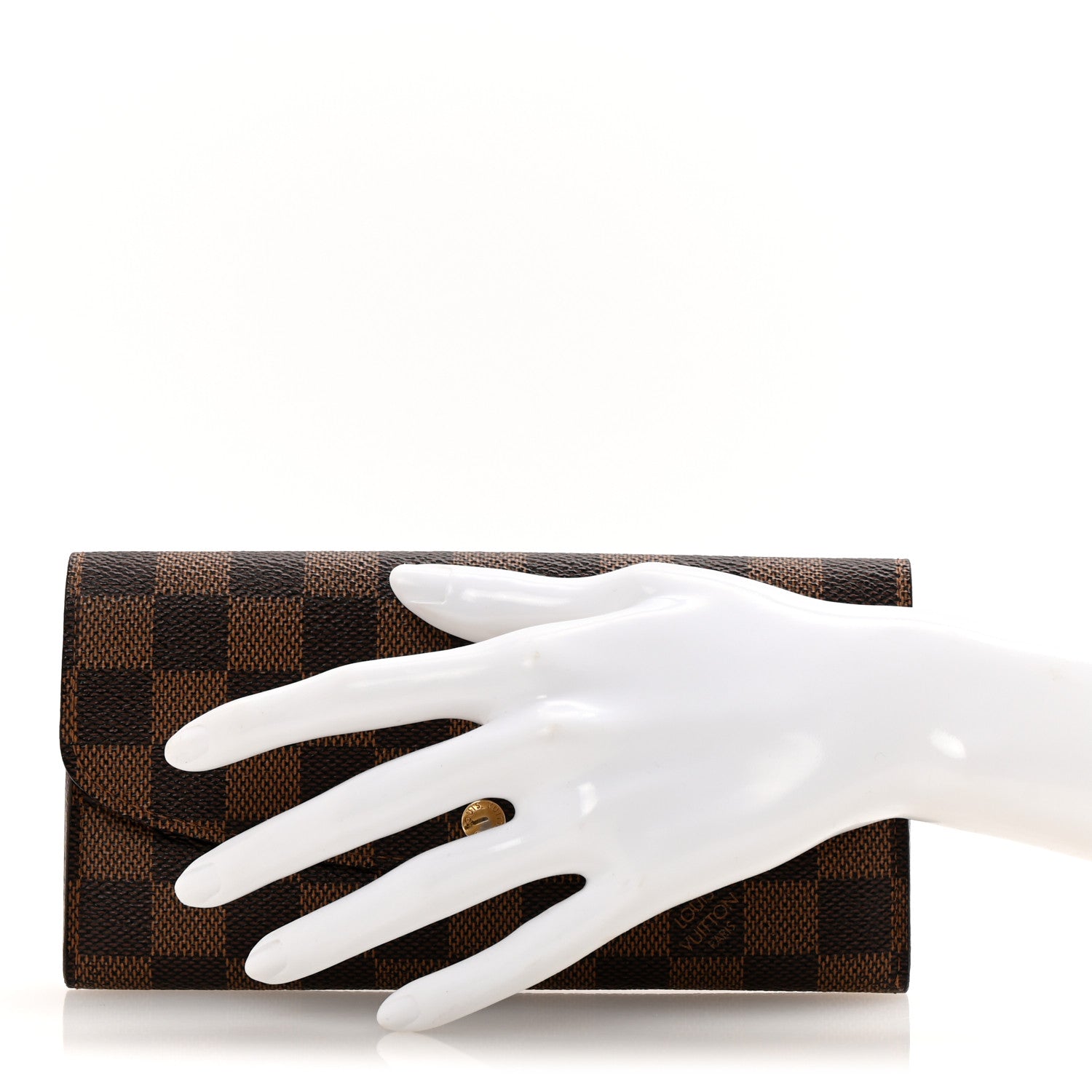 Damier Ebene Emilie Wallet