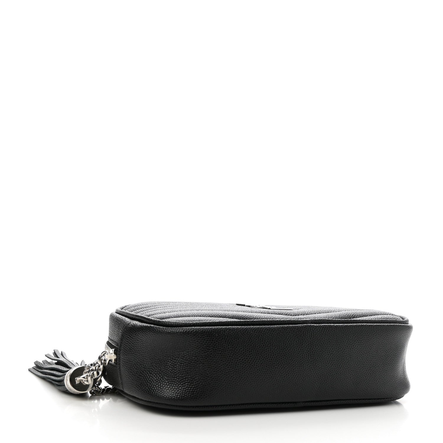 Grain De Poudre Matelasse Monogram Mini Lou Camera Bag Black