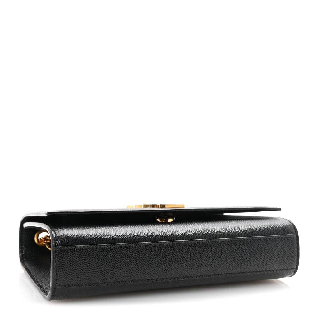 Grain De Poudre Small Monogram Kate Satchel Black