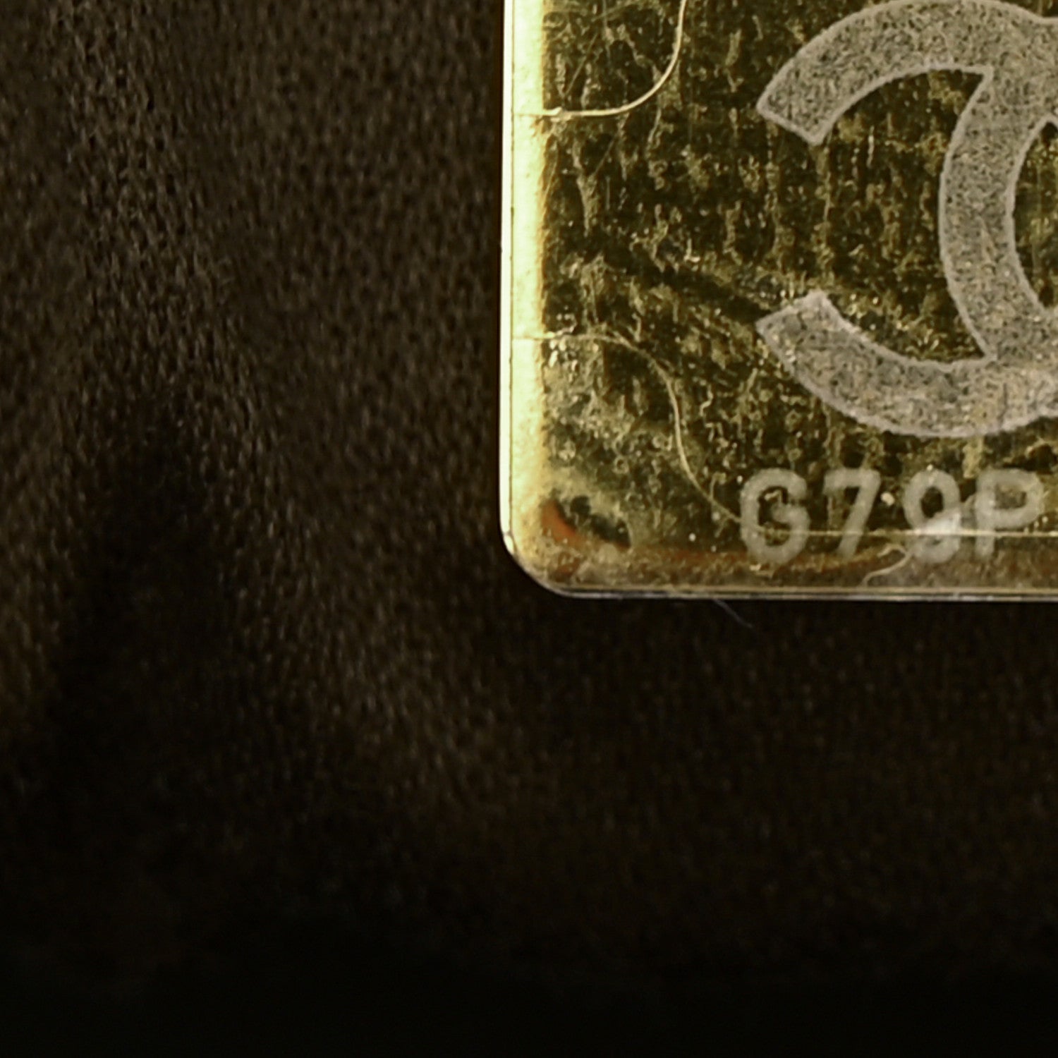 Canvas Quilted Small Chanel 25 Handbag Khaki