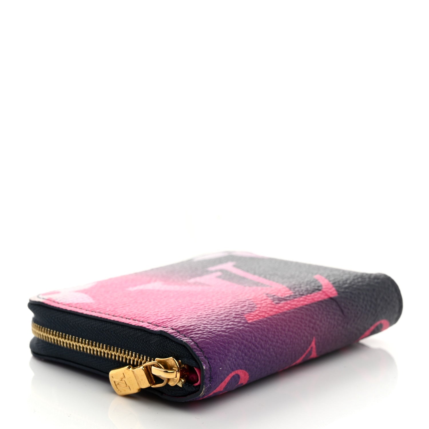 Monogram Giant Spring In The City Zippy Coin Purse Midnight Fuchsia