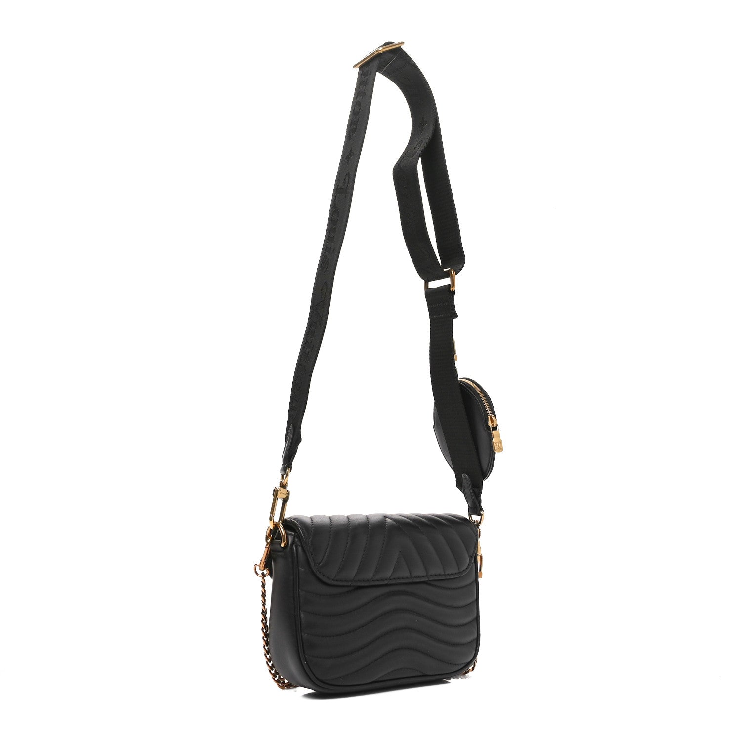 Calfskin New Wave Multi Pochette Black