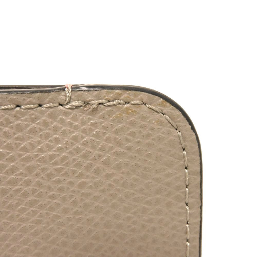 Fendi FF Diamond Fragment Case Smooth Calf Leather Coin Case