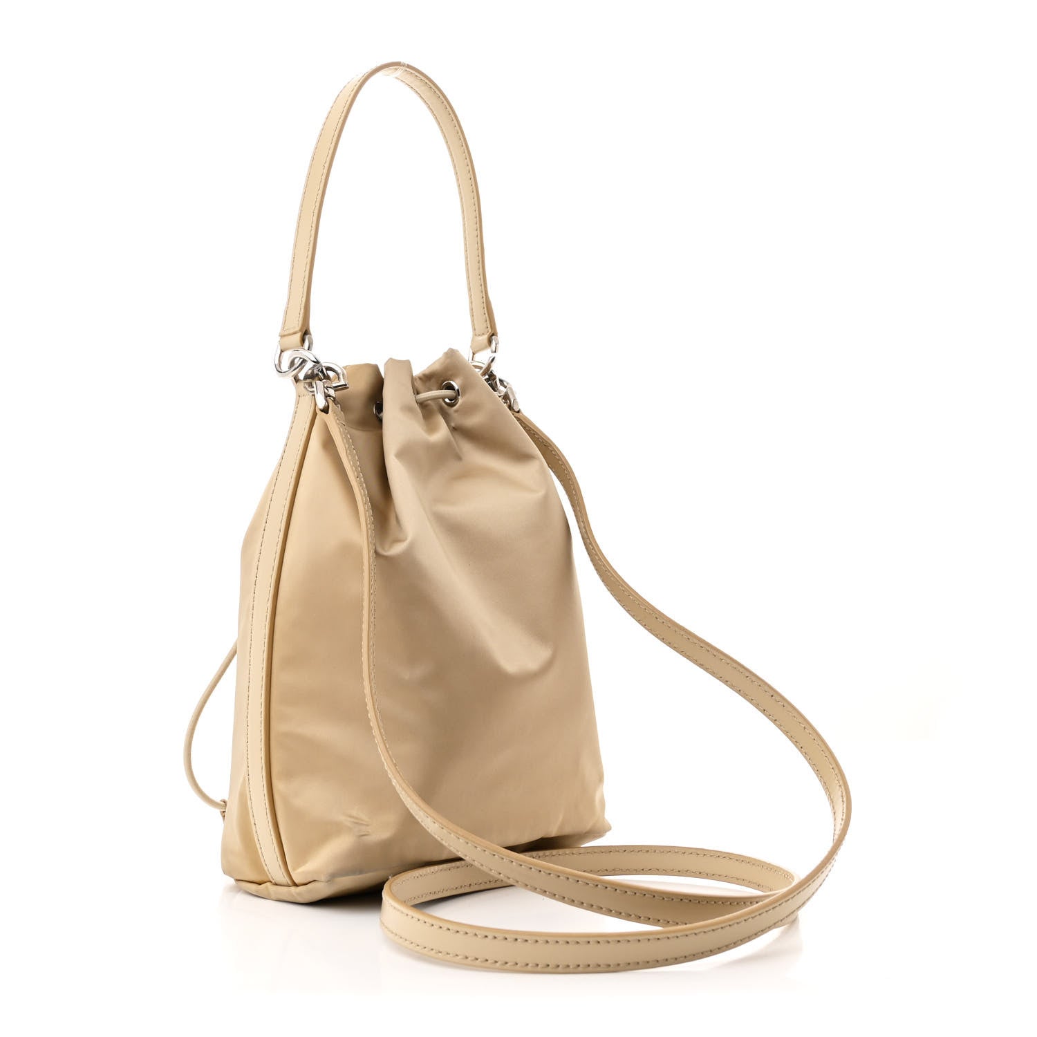 Nylon Light 4G Bucket Bag Beige Cappuccino