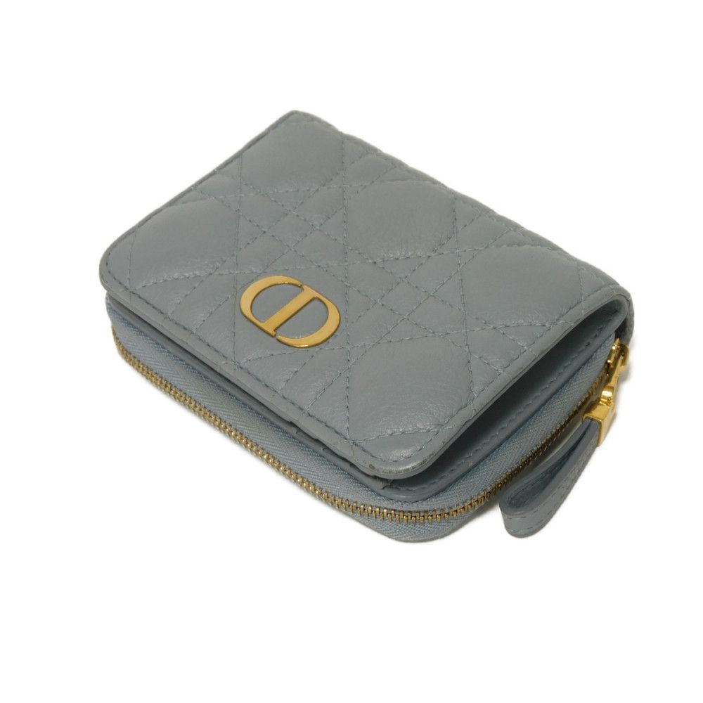 Dior Caro Calfskin Bifold Wallet