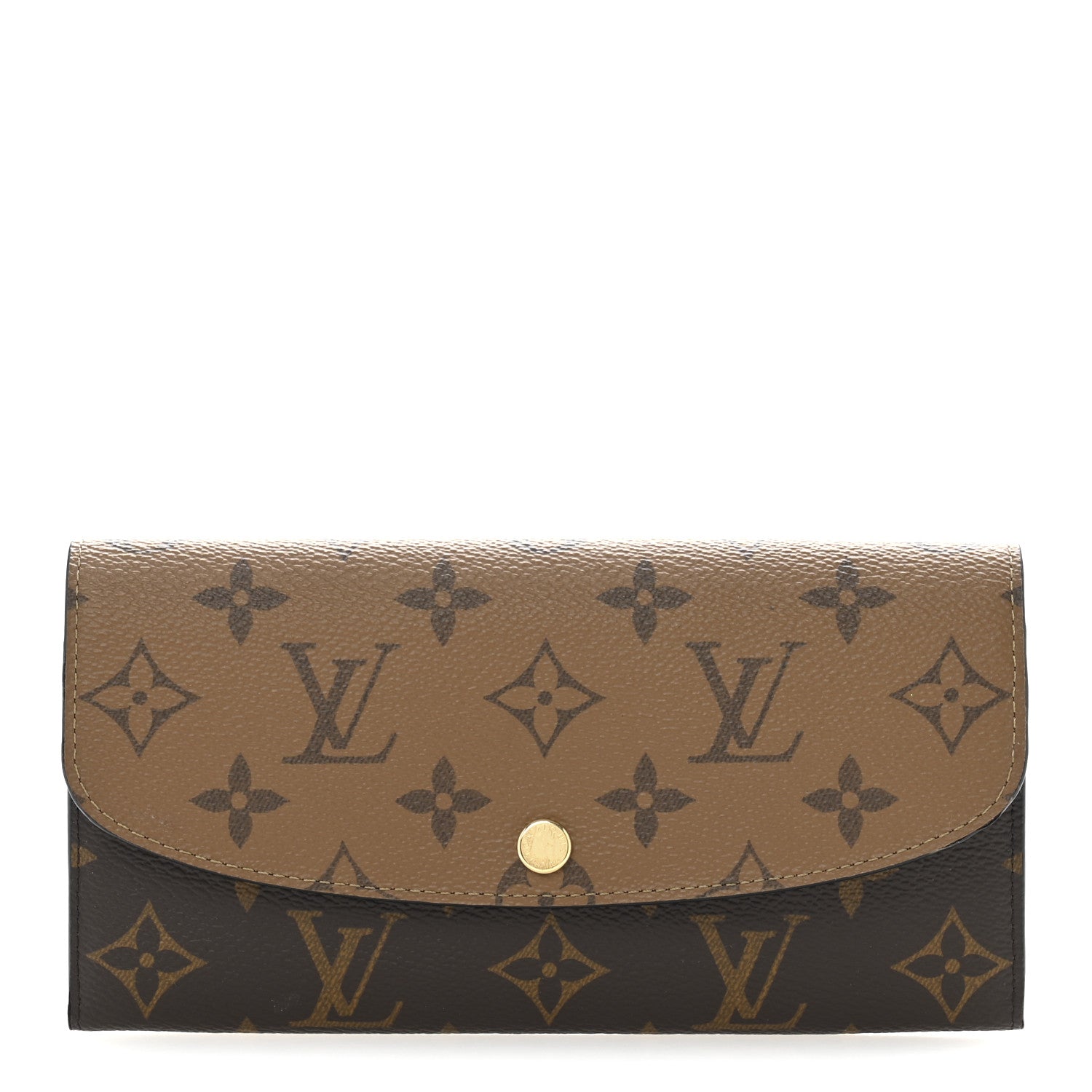 Reverse Monogram Emilie Wallet