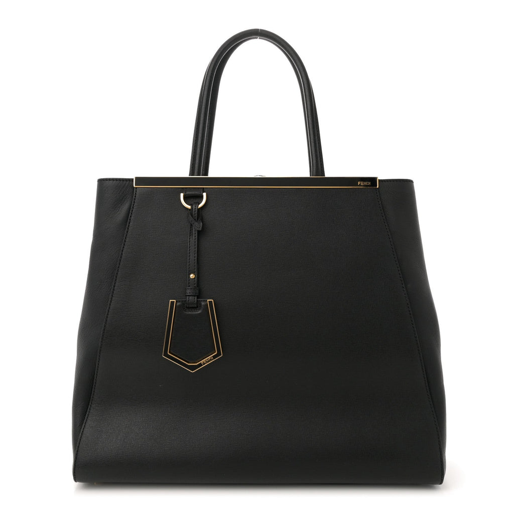 Vitello Elite Large 2Jours Tote Black