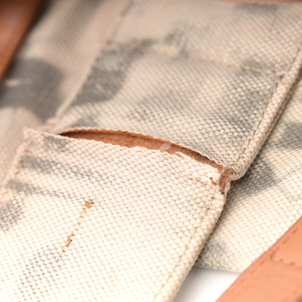 Canvas Small Iliad Shopping Tote Beige