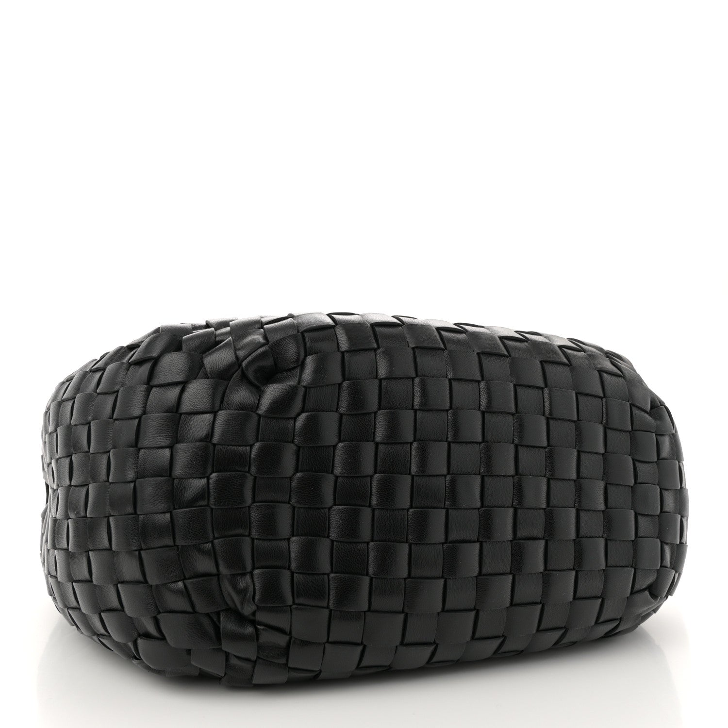 Nappa Intrecciato Hobo Black