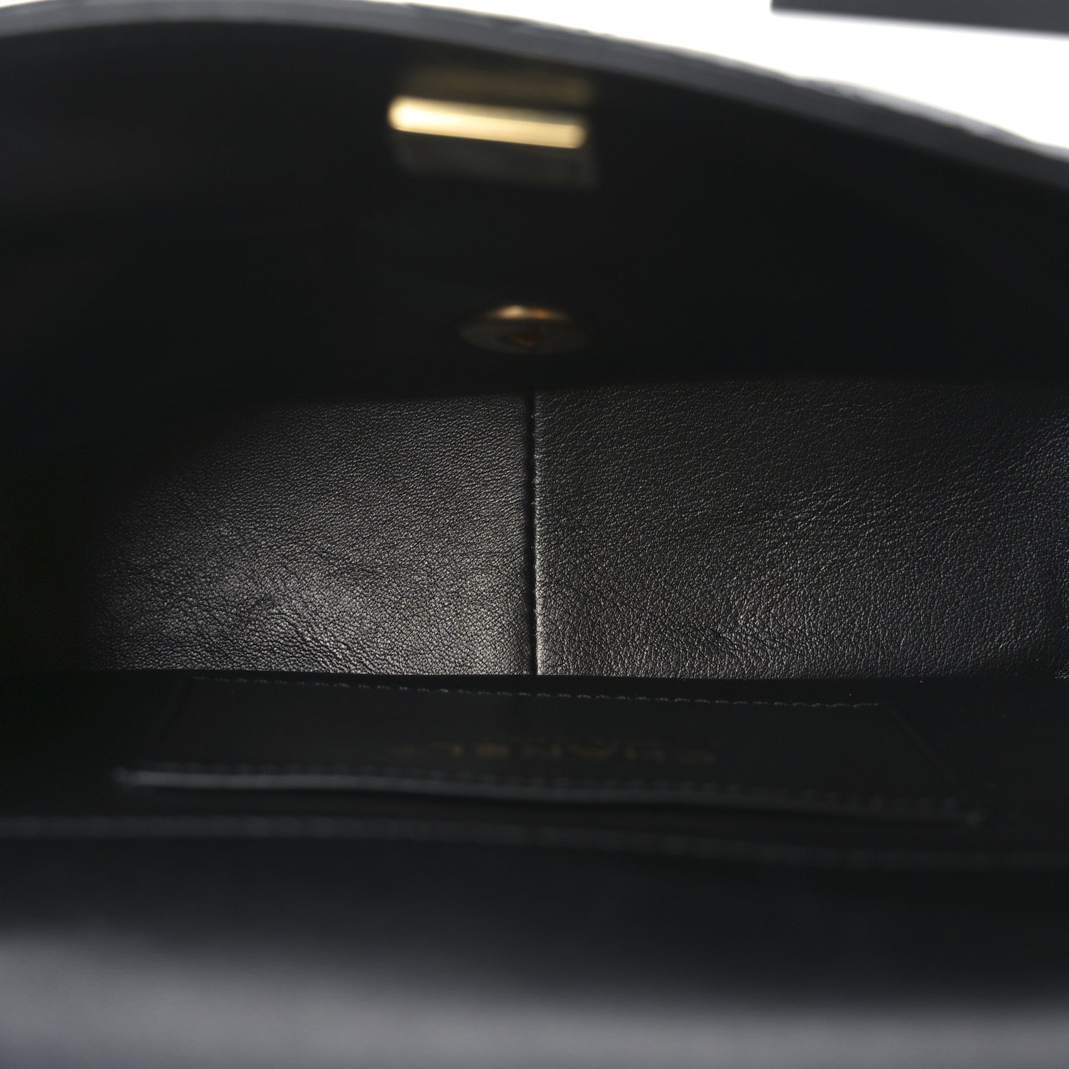 Lambskin Enamel Strass Quilted Mini Paris Monaco Flap Black