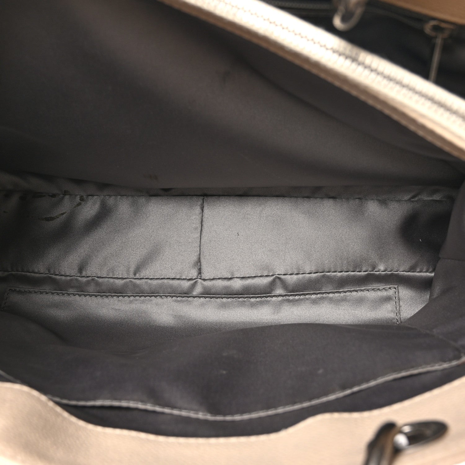 Caviar Quilted Grand Shopping Tote GST Beige Clair