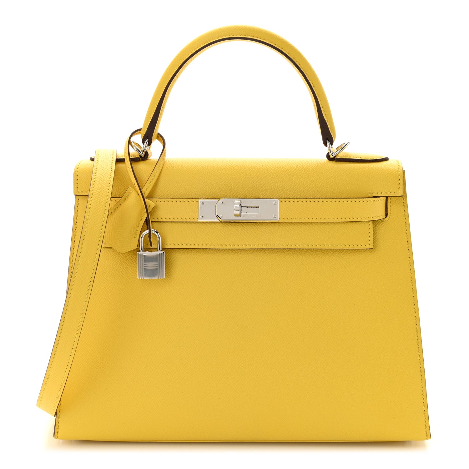 Epsom Kelly Sellier 28 Jaune De Naples