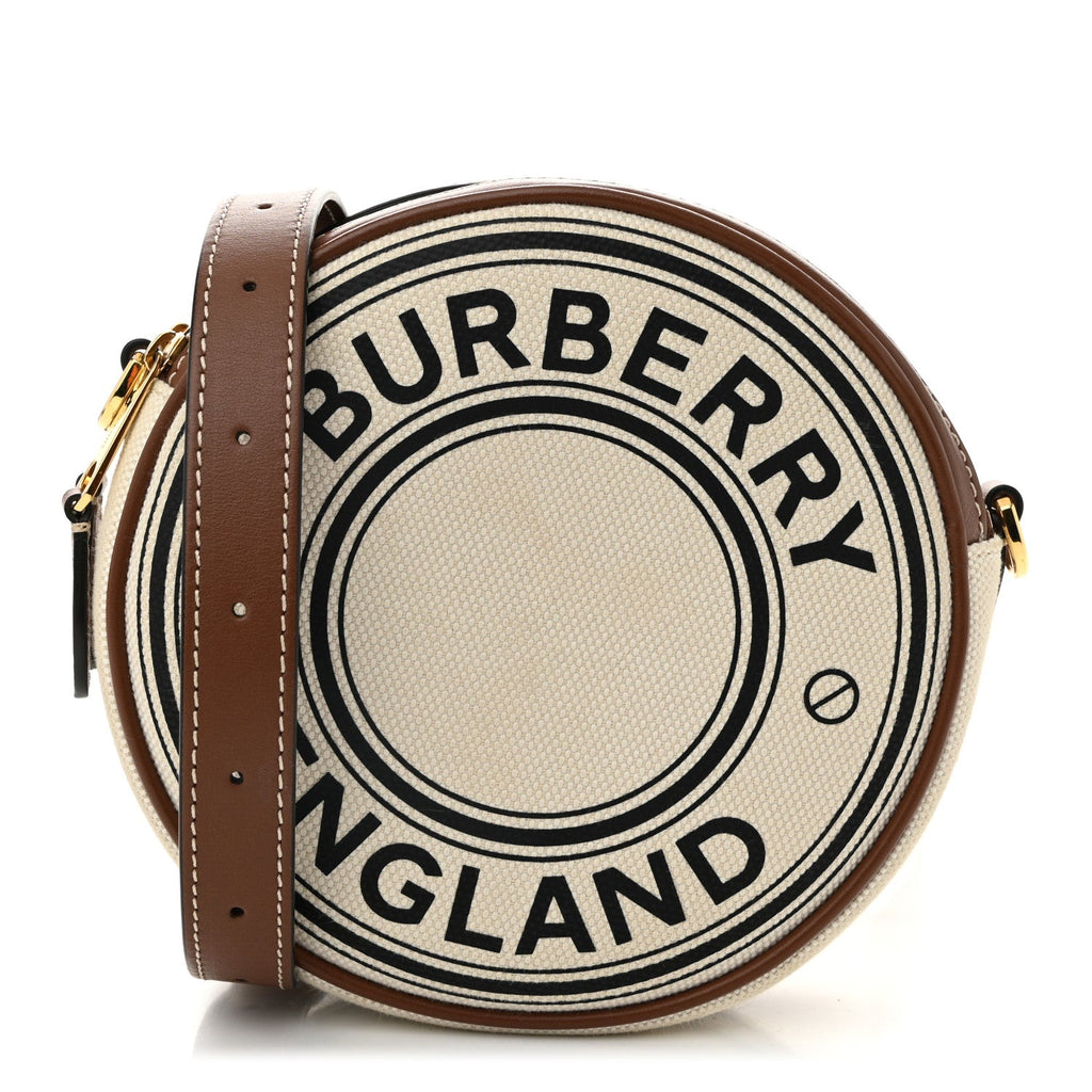 Canvas Calfskin Louise Bag Natural