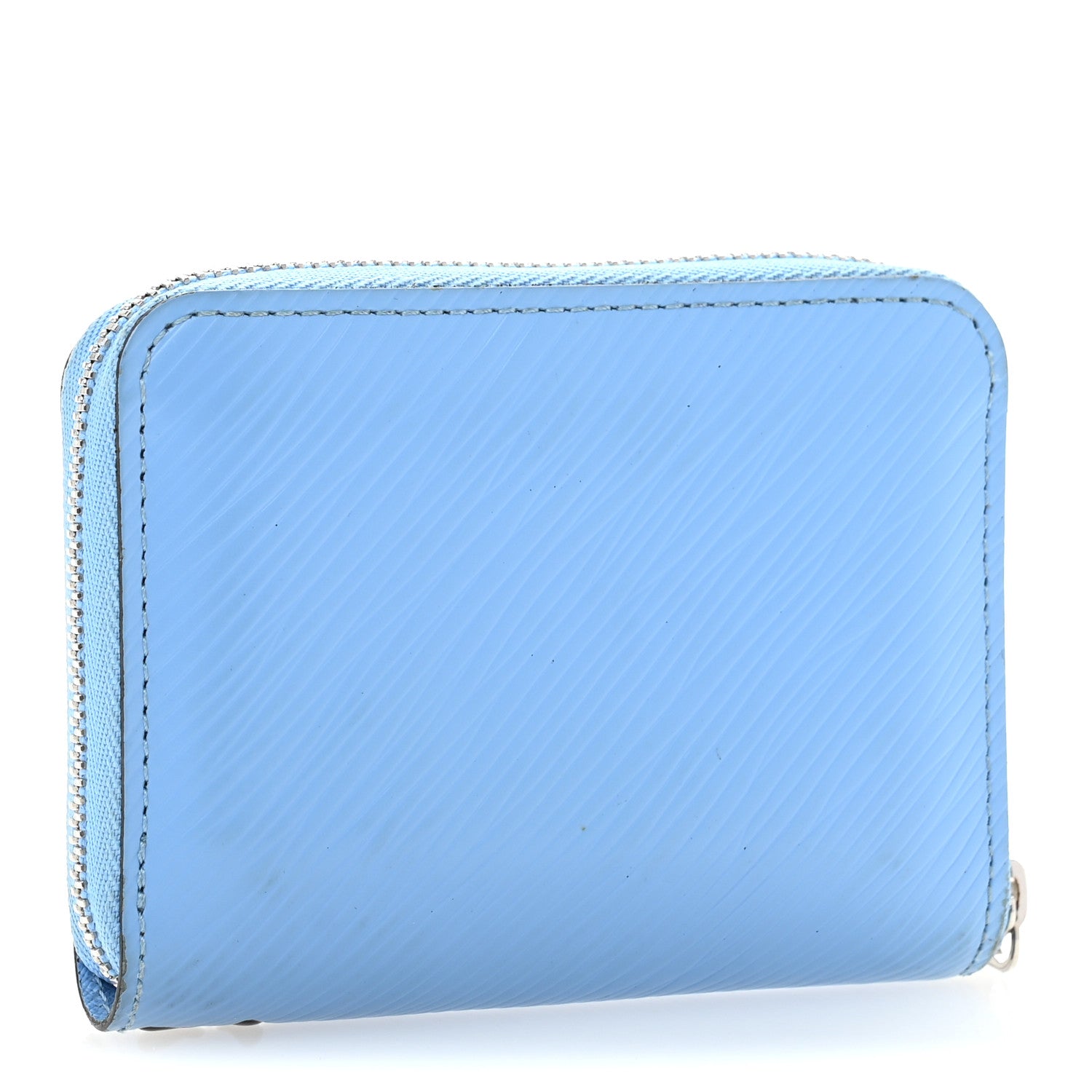 Epi Early Bird Zippy Coin Purse Bleuet