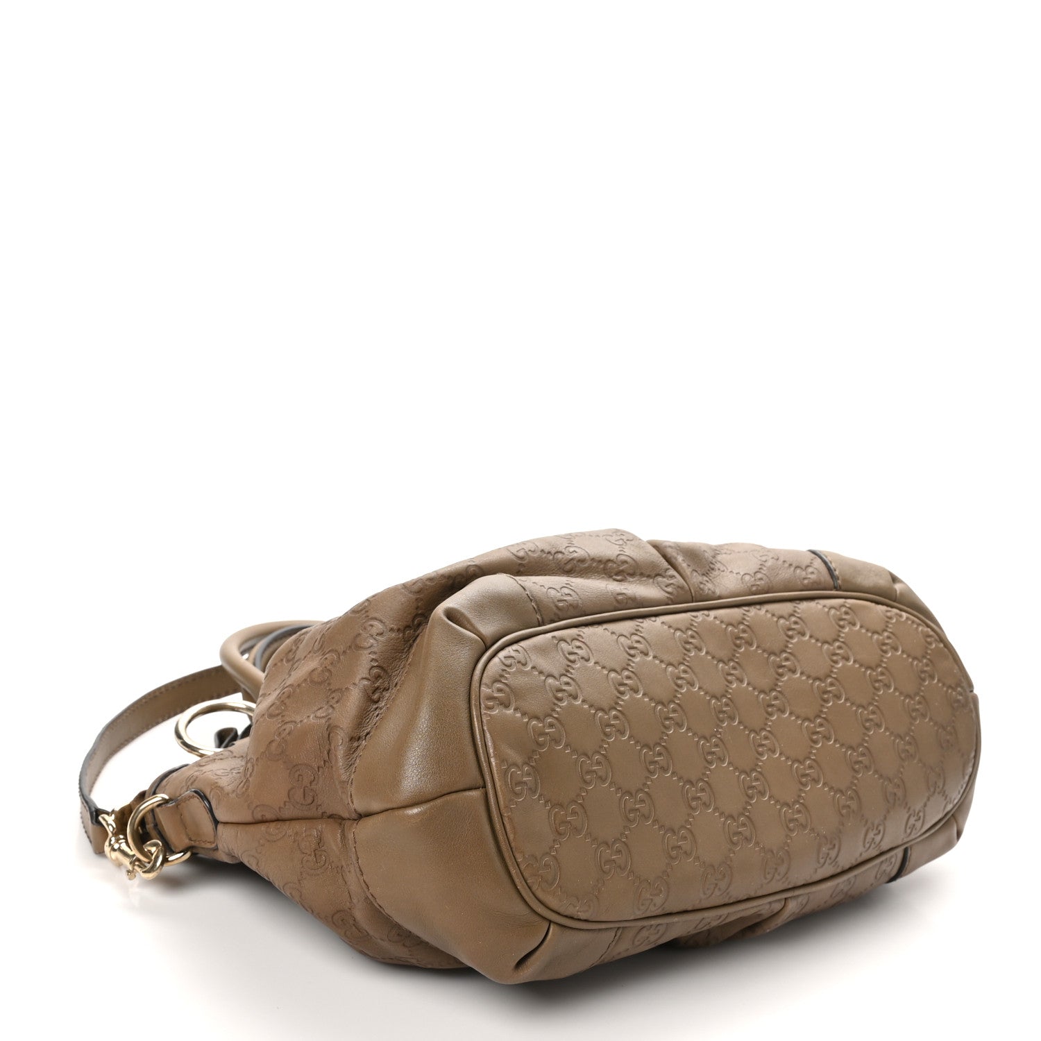 Guccissima Medium Sukey Top Handle Bag Beige
