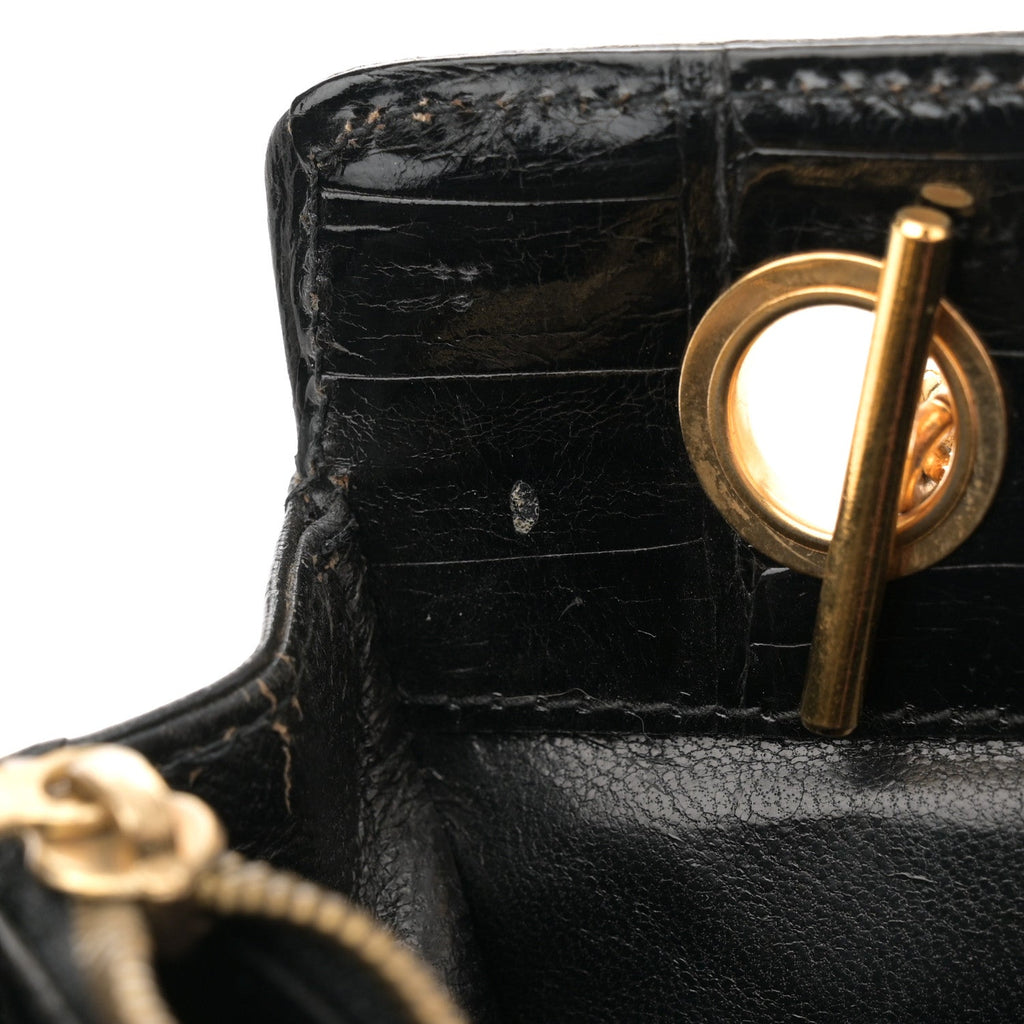 Alligator Tote Black