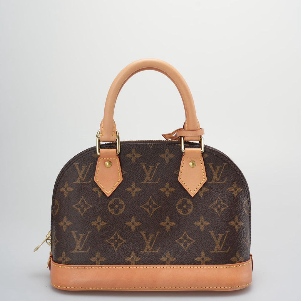 Louis Vuitton Alma BB Monogram Brown Shoulder Bag From 2017