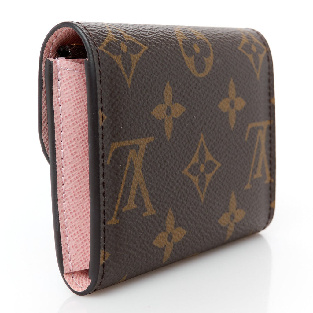 Monogram Rosalie Coin Purse Rose Ballerine