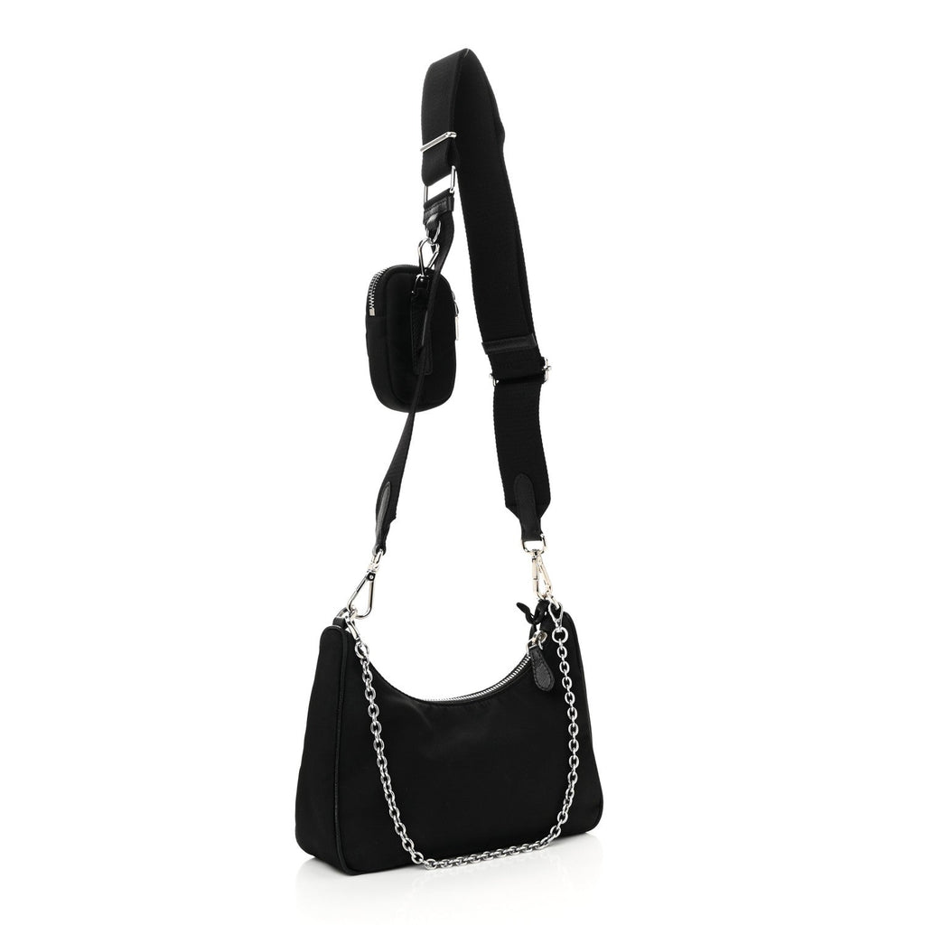 Nylon Re-Edition 2005 Shoulder Bag Black