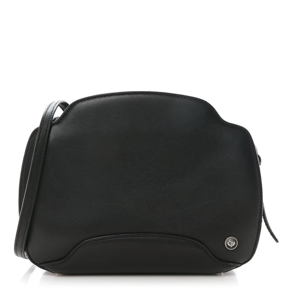 Smooth Calfskin Sesia Crossbody Black