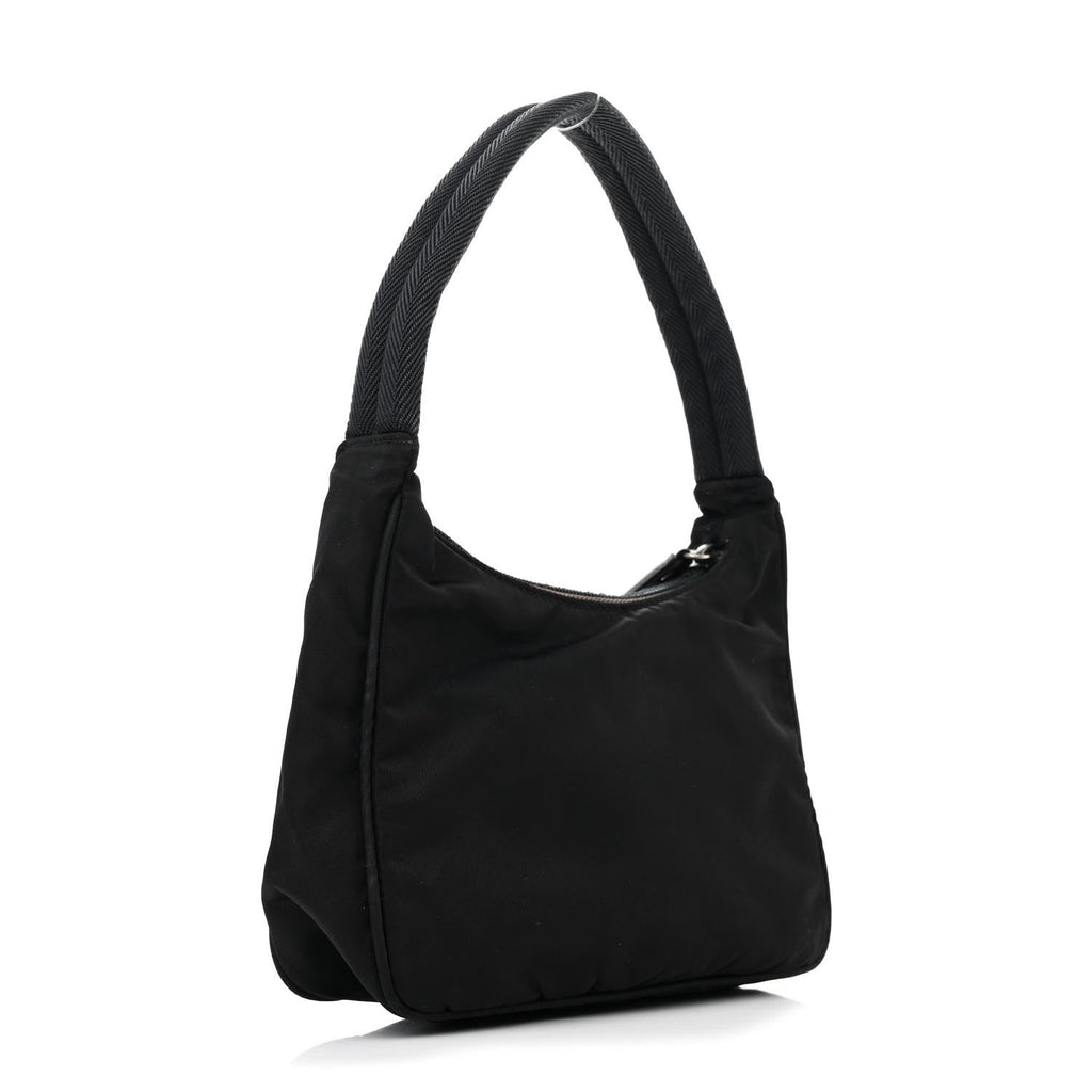 Tessuto Nylon Sport Mini Shoulder Bag Black