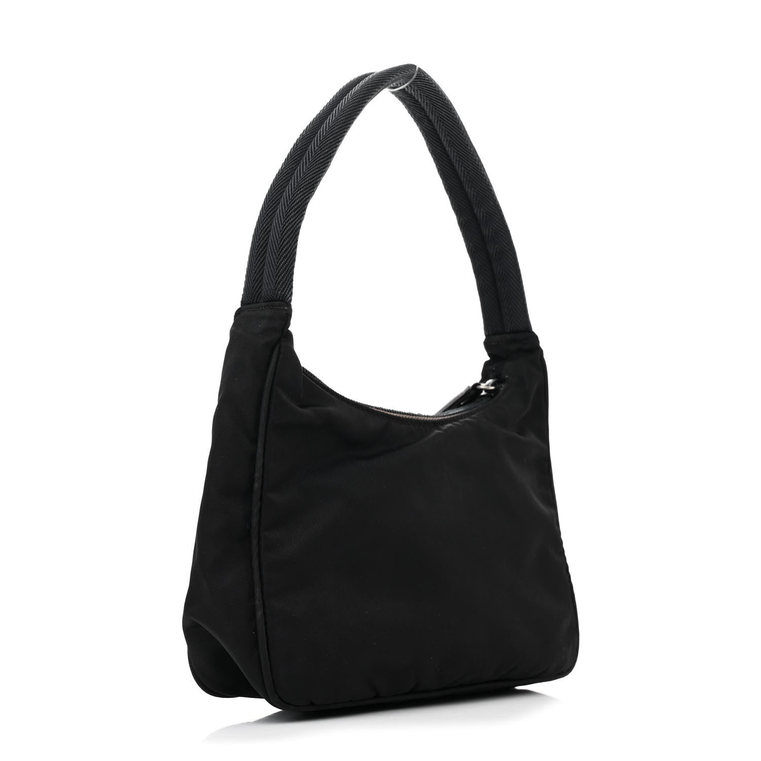 Tessuto Nylon Sport Mini Shoulder Bag Black