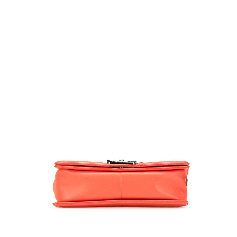 Chanel Boy Chanel Coco Mark Tweed Lambskin Shoulder Bag