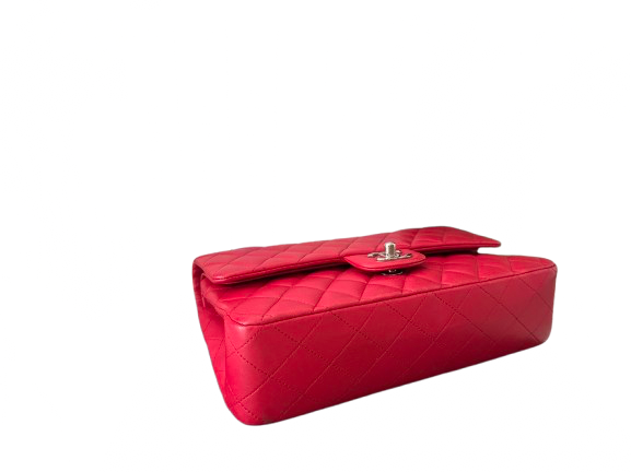 Chanel Timeless Red Medium Lambskin Flap Bag