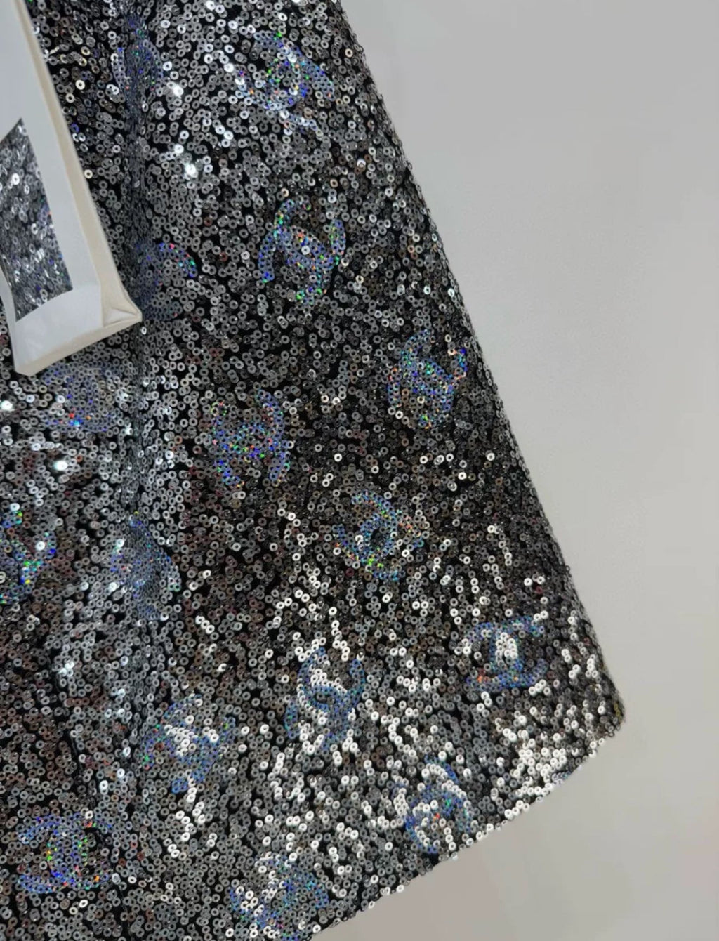 Chanel 24C rare sequin skirt