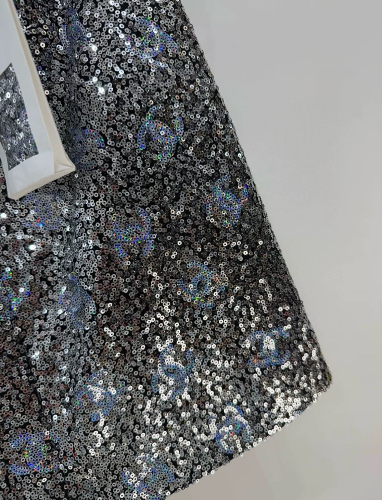 Chanel 24C rare sequin skirt