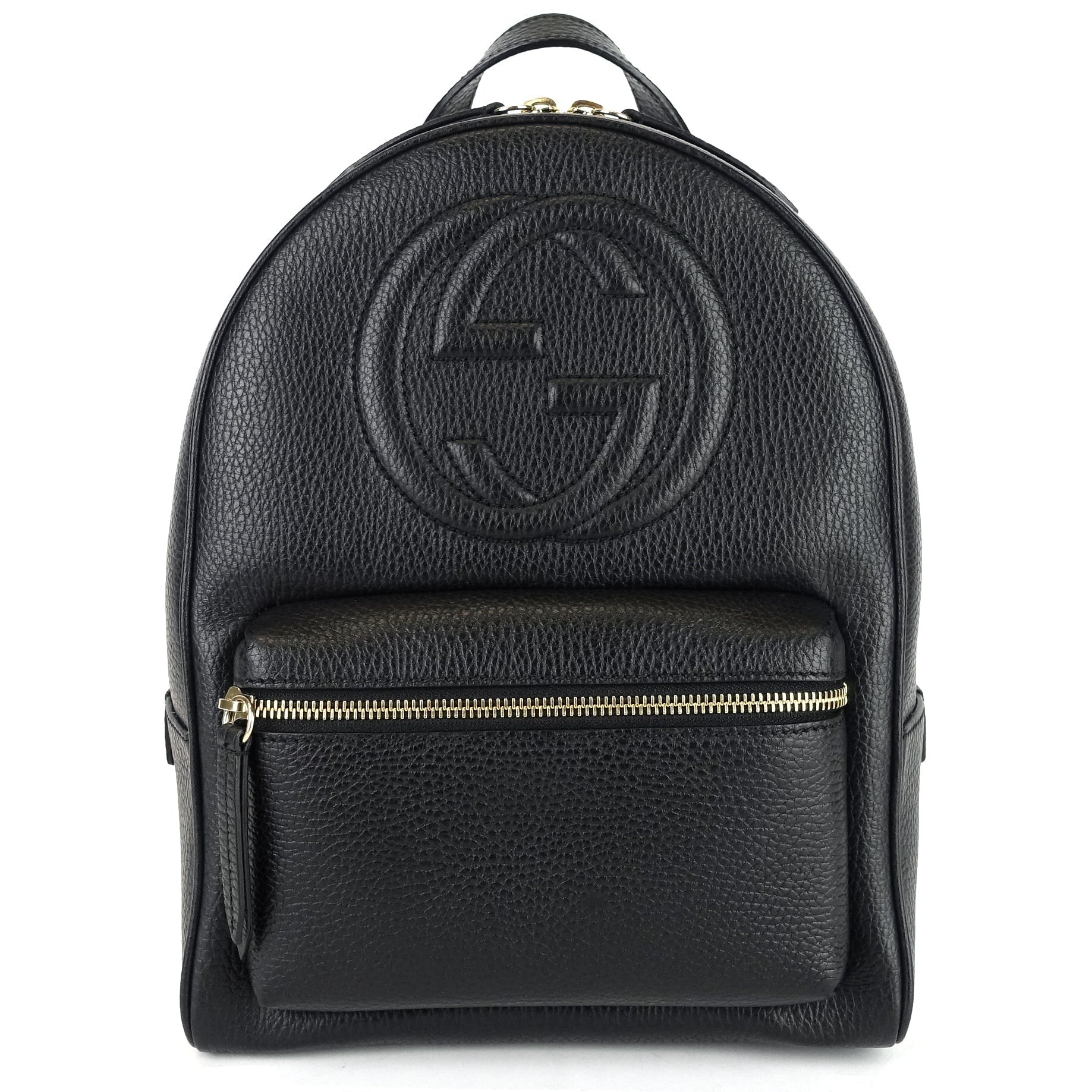 Gucci Soho Leather Chain Backpack