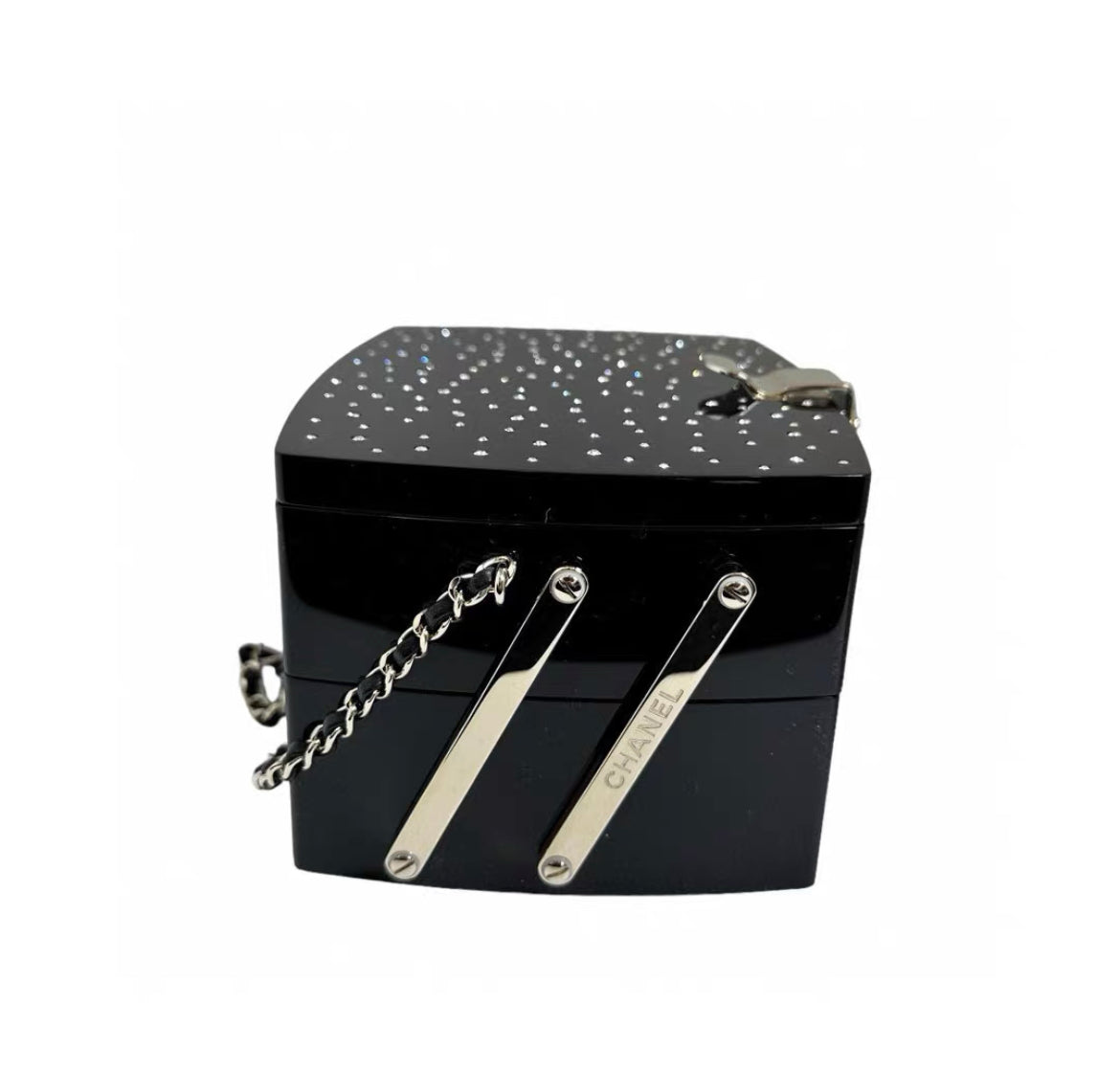 CHANEL 2016 MOONLIGHT LUCITE RUNWAY W/ GOLD HARDWARE